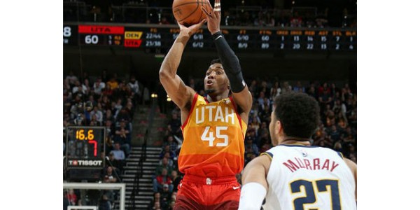 Donovan Mitchell erzielte 57 Punkte und gab dem Team keinen Sieg